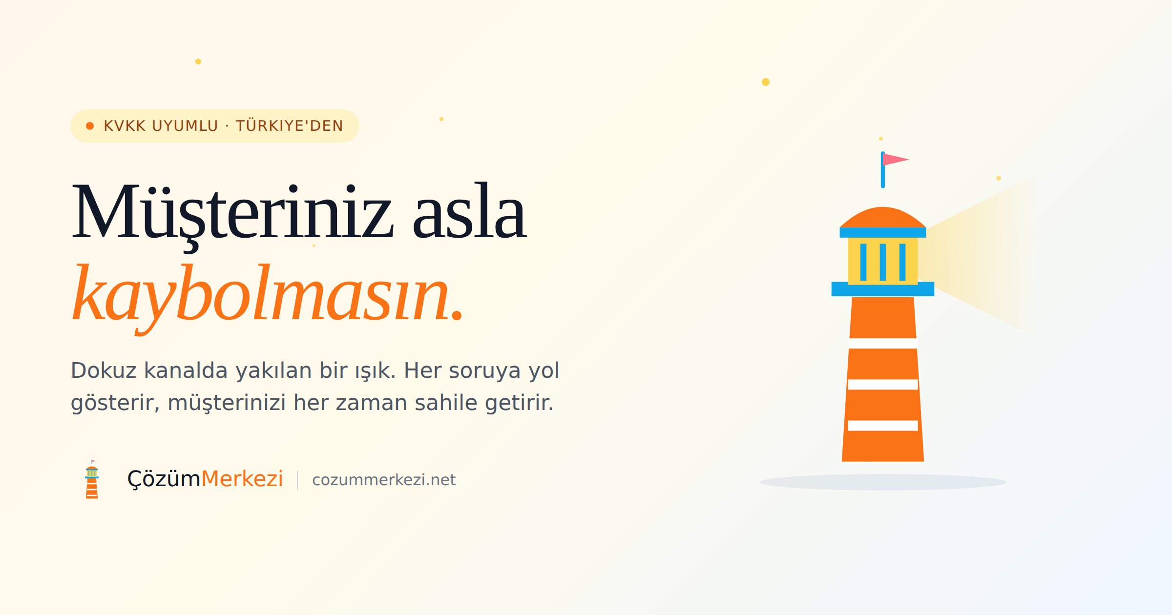 ÇözümMerkezi dashboard önizleme